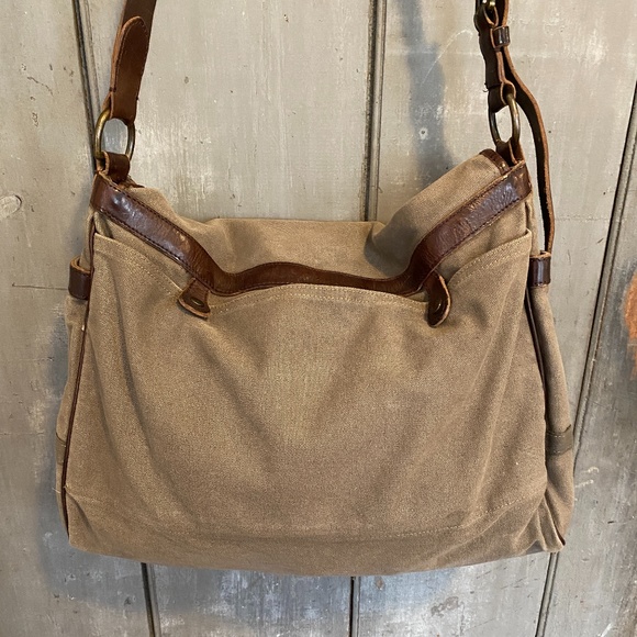 Vintage Polo Ralph Lauren Canvas Messenger Bag - Picture 7 of 8